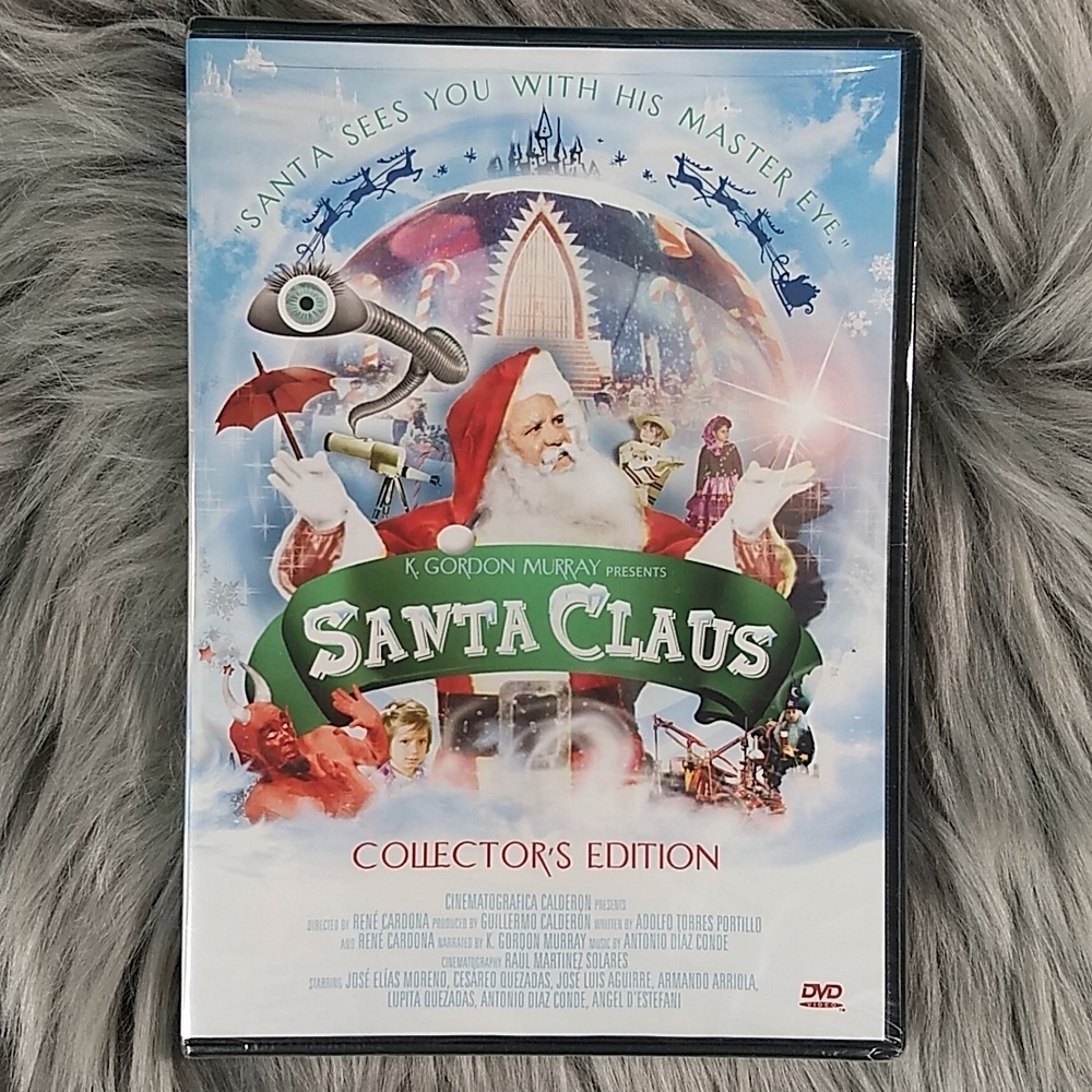Holiday Cult Classic Santa Claus 1959, Factory Sealed DVD